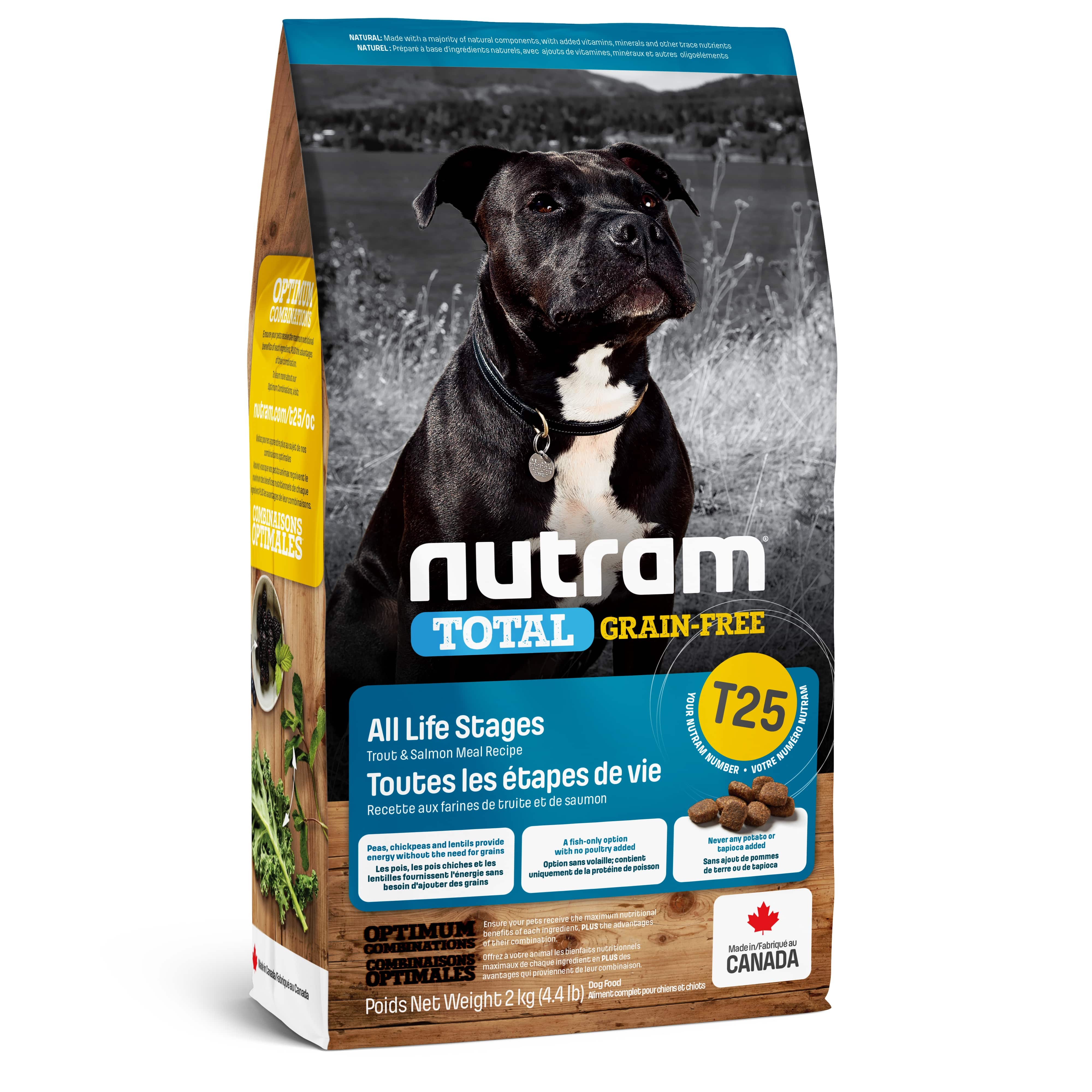  T25 Nutram Total Grain-Free® Trout & Salmon Dog Food