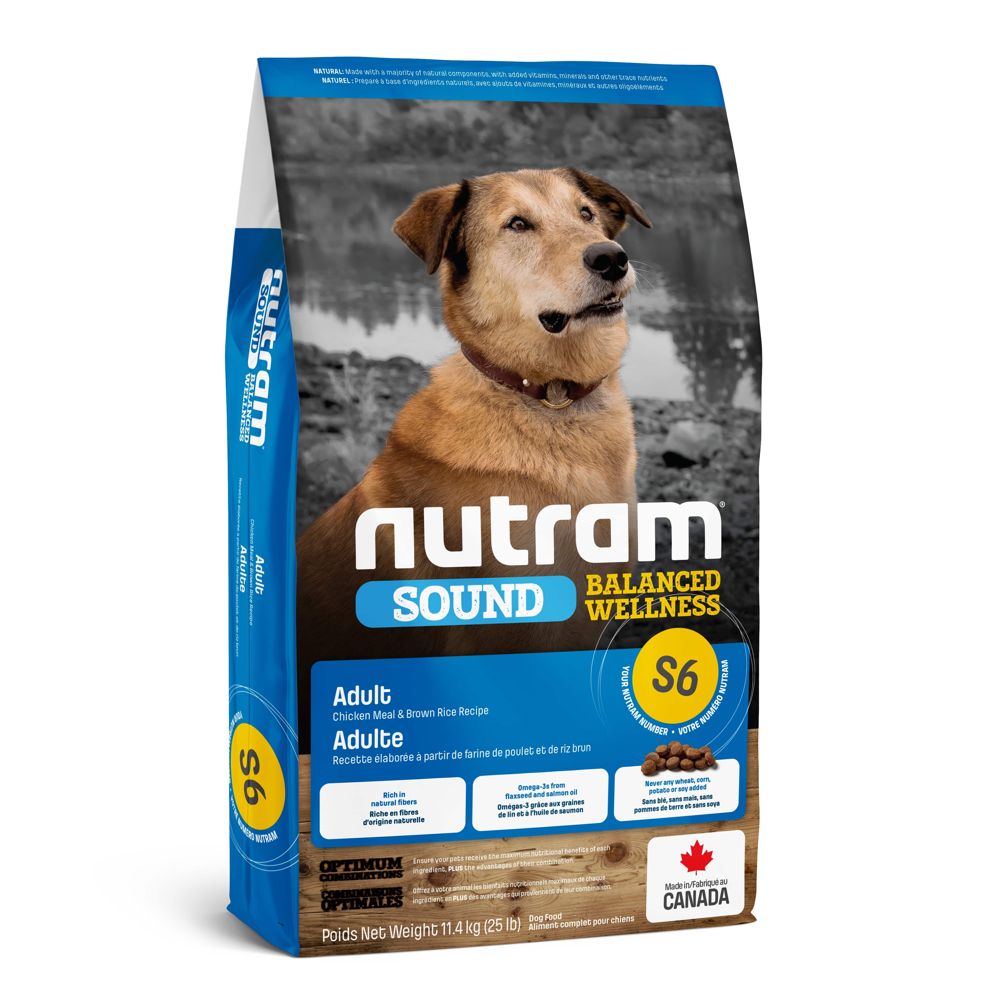 S6 Nutram Sound Balanced Wellness® Natural Adult Dog Food
