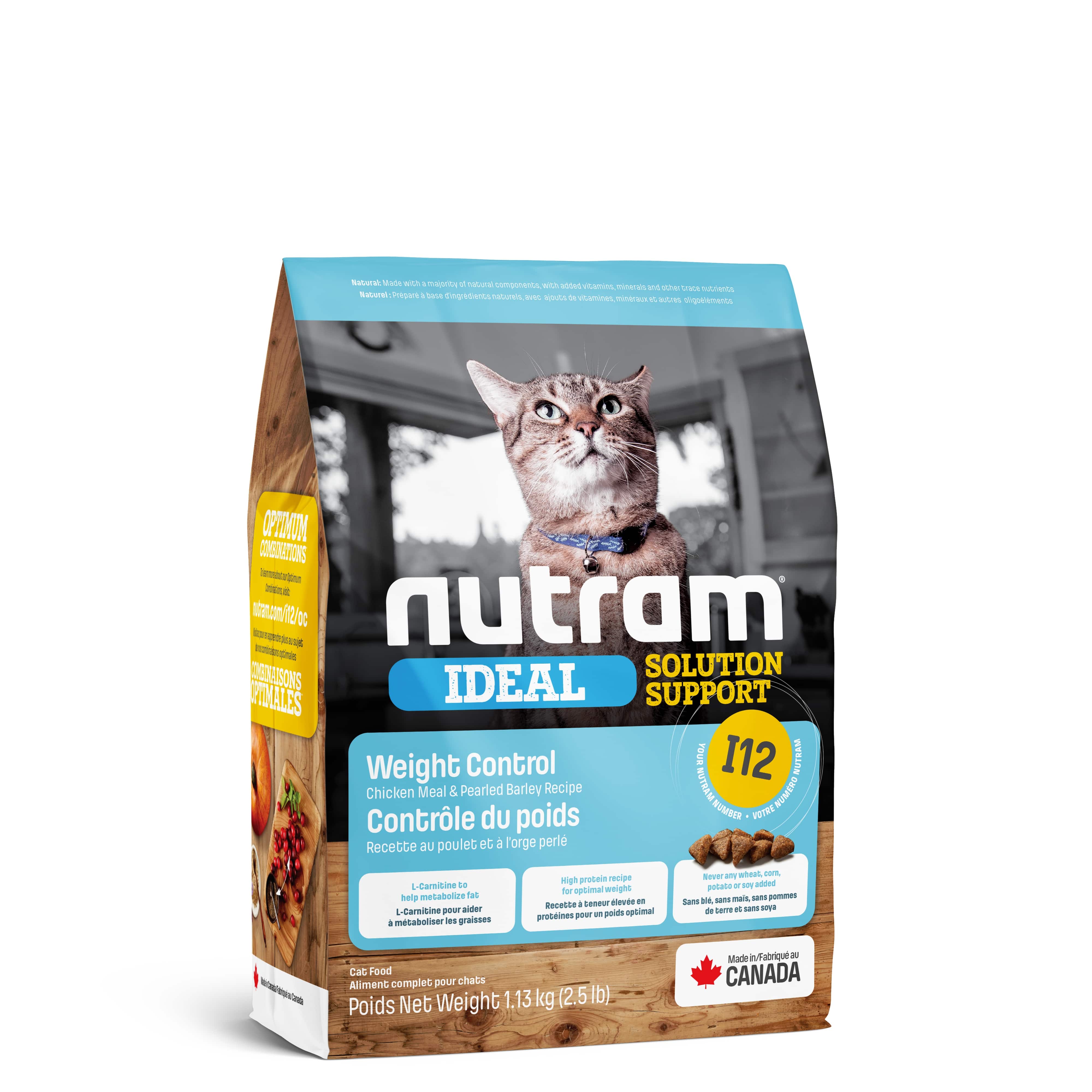 I12 Nutram Ideal Solution Support® Weight Control Cat Food