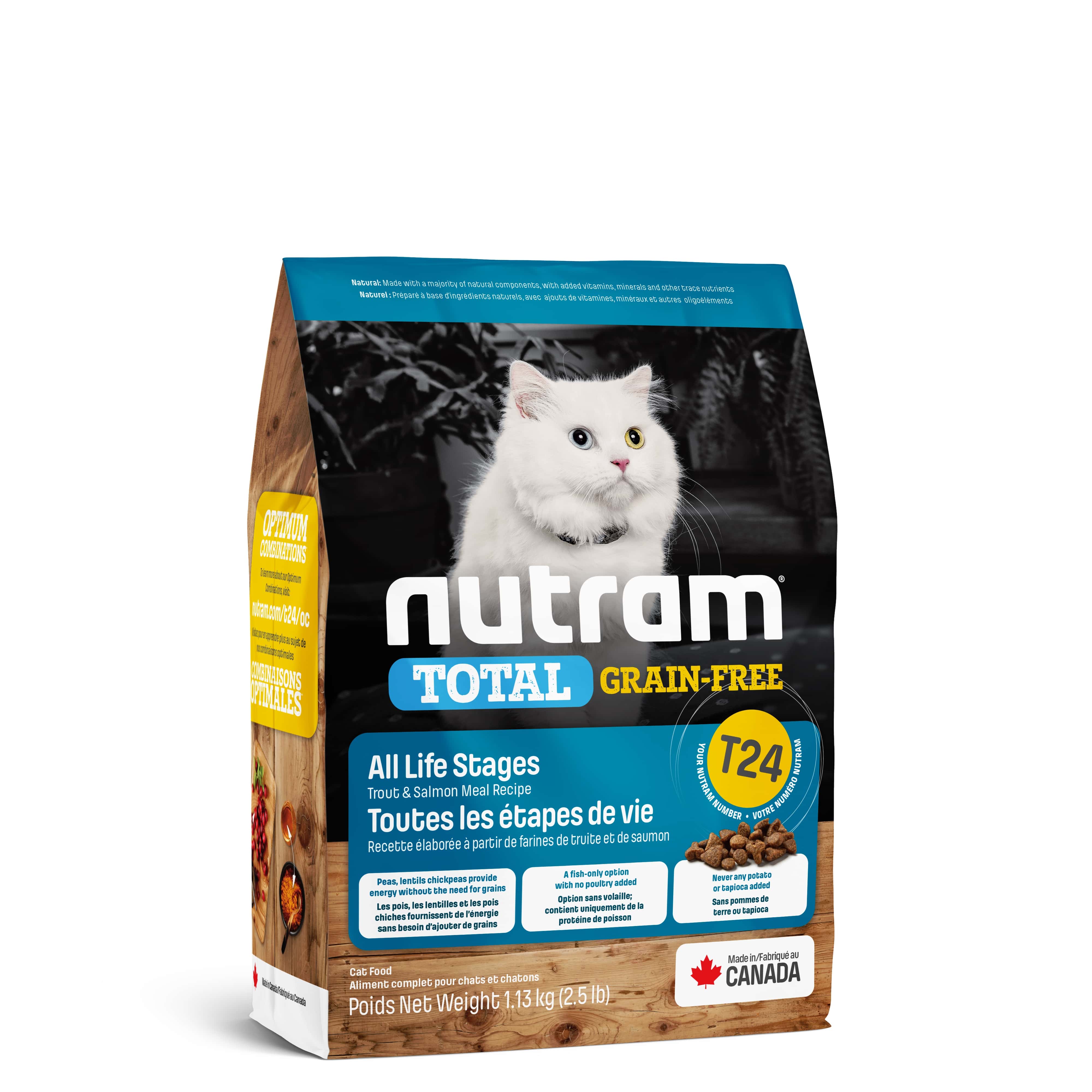 T24 Nutram Total Grain-Free® Salmon & Trout Cat Food